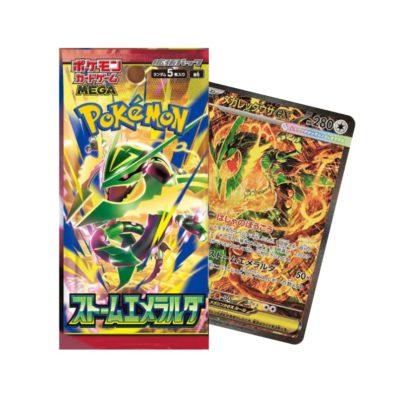 Pokémon TCG: Storm Emeralda Booster Pack (Japansk)